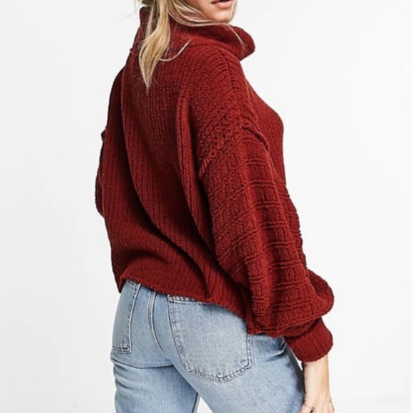 Free People Sweater | Be Yours Cowl Neck Pullover Sweater - Picture 3 of 15